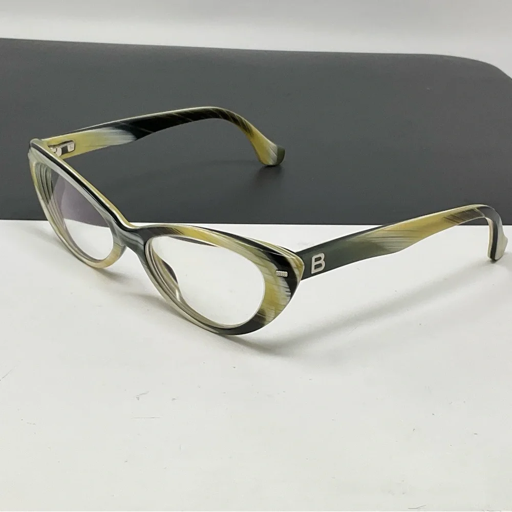 Balenciaga BA 5013 047 ivory frame info inside is erased 54 [] 16-140 - Picture 3 of 15